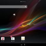 [Xperia_Report]Xperia Tabletのホーム画面